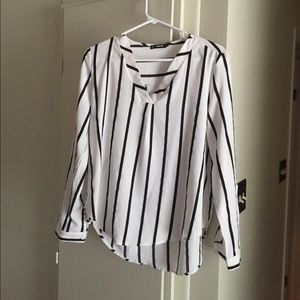 EUC Striped blouse
